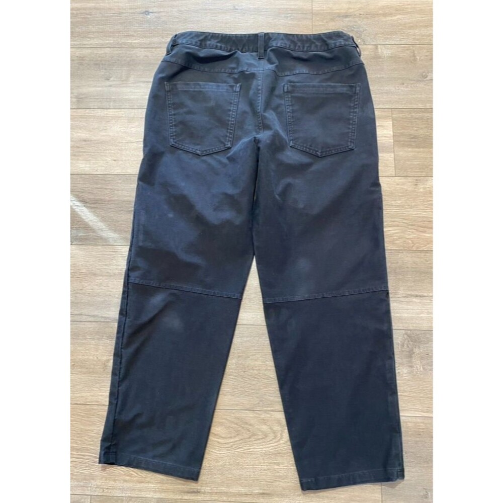Lululemon Tech Canvas ABC Mens 33X27 Utilitech Scratch Resistant Charcoal Pants - Picture 6 of 8